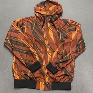 Fox Racing Jacket Mens Medium Hooded Windbreaker‎ 46253 Polyester Lightweight MX